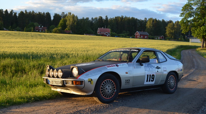 Rallye Porsche 924 Schweden