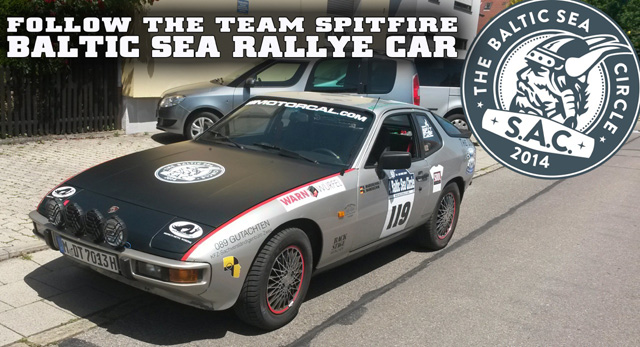 Follow the Team Spitfire Rallye Car - powered by MOTORCAL